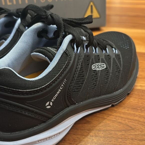 Keen Blue Black Work Utility Vista Energy ESD Safety Slip Resistant Shoe Size 6W - Picture 3 of 12